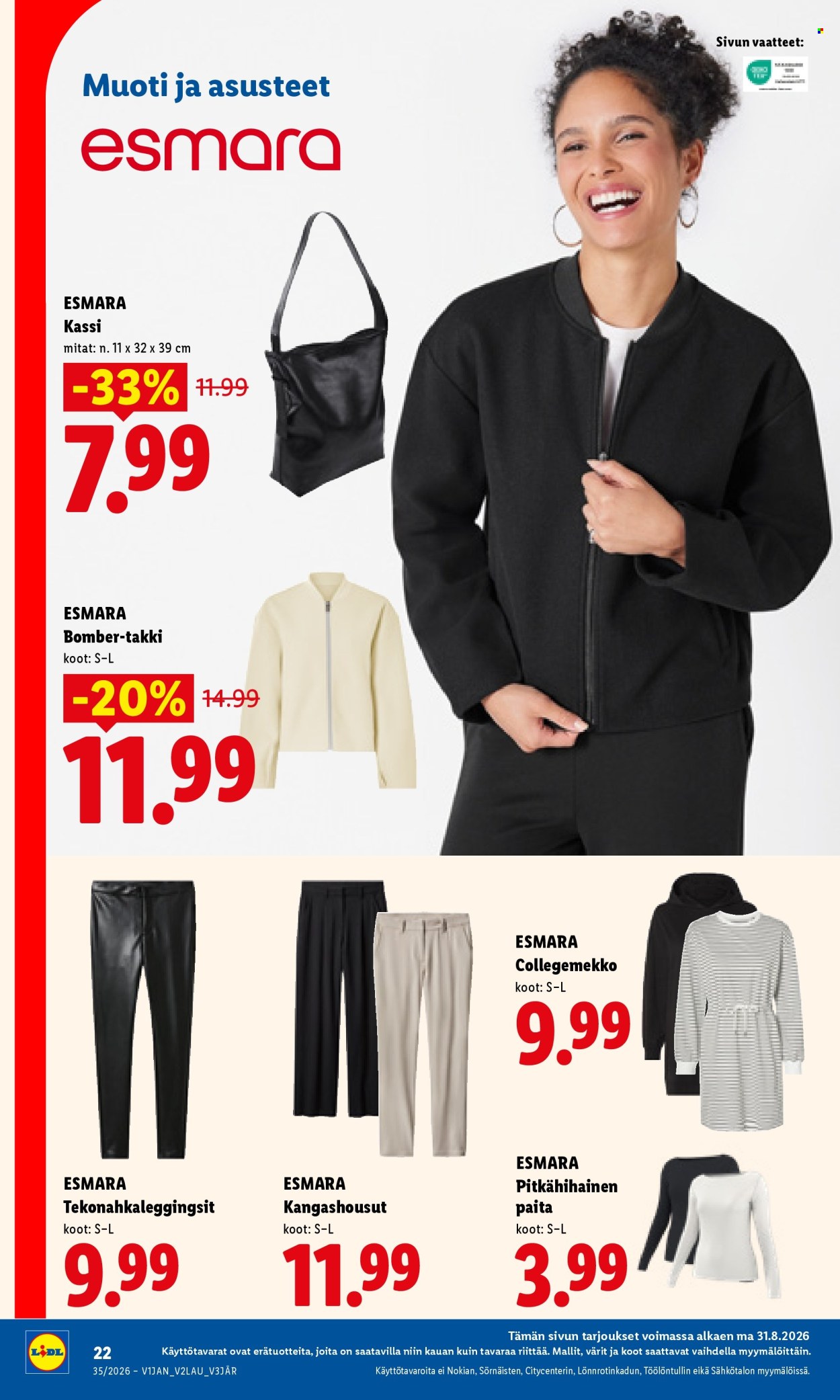 Lidl tarjouslehti  - 31.08.2026 - 02.09.2026. Sivu 10