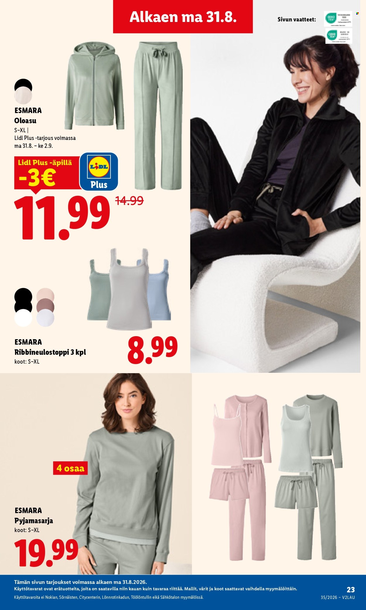 Lidl tarjouslehti  - 31.08.2026 - 02.09.2026. Sivu 11