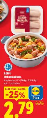 REILU Siskonmakkara