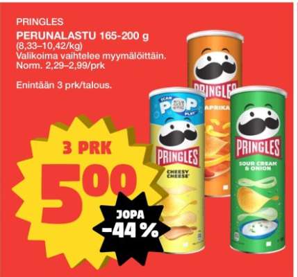 PRINGLES PERUNALASTU
