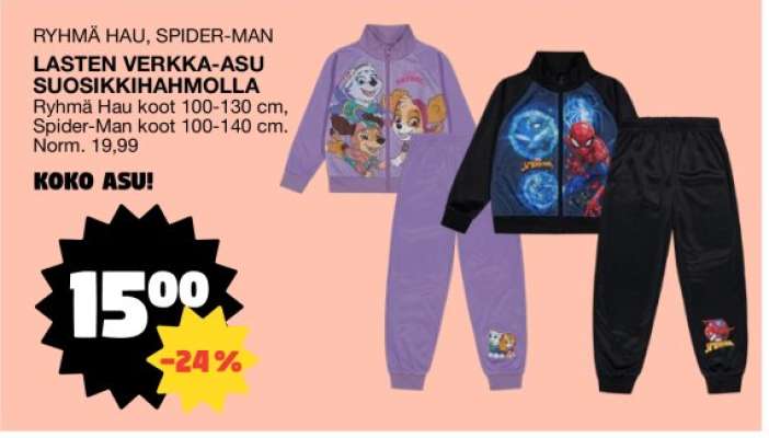 RYHMÄ HAU, SPIDER-MAN