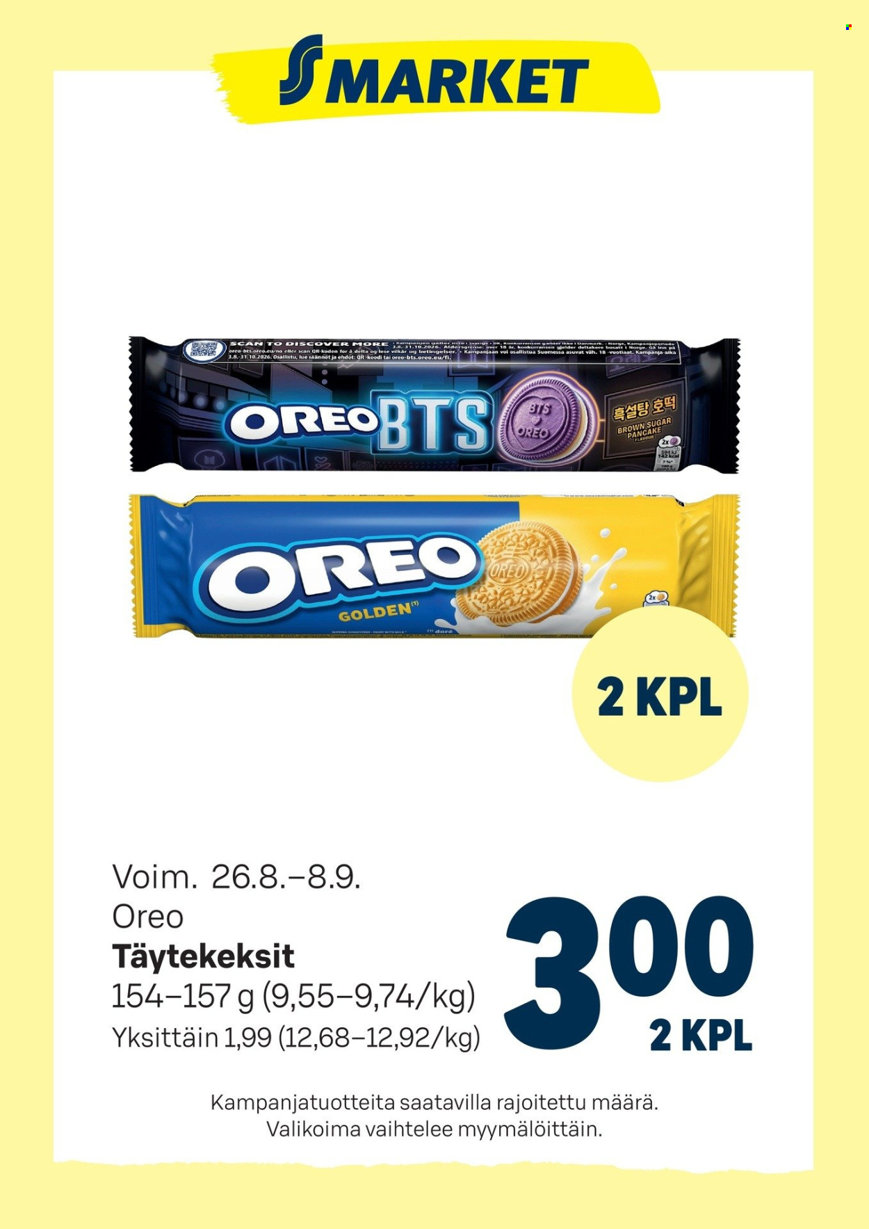 S-market tarjouslehti  - 26.08.2026 - 08.09.2026. Sivu 6