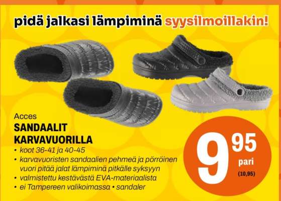 Acces SANDAALIT KARVAVUORILLA
