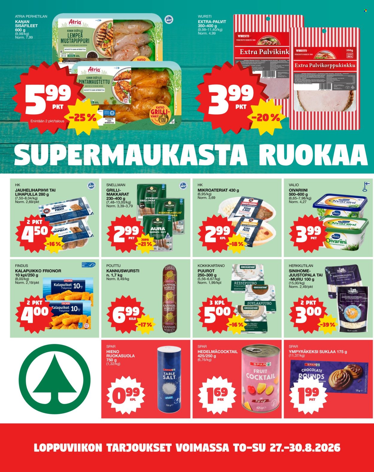 Tokmanni tarjouslehti  - 27.08.2026 - 30.08.2026. Sivu 2