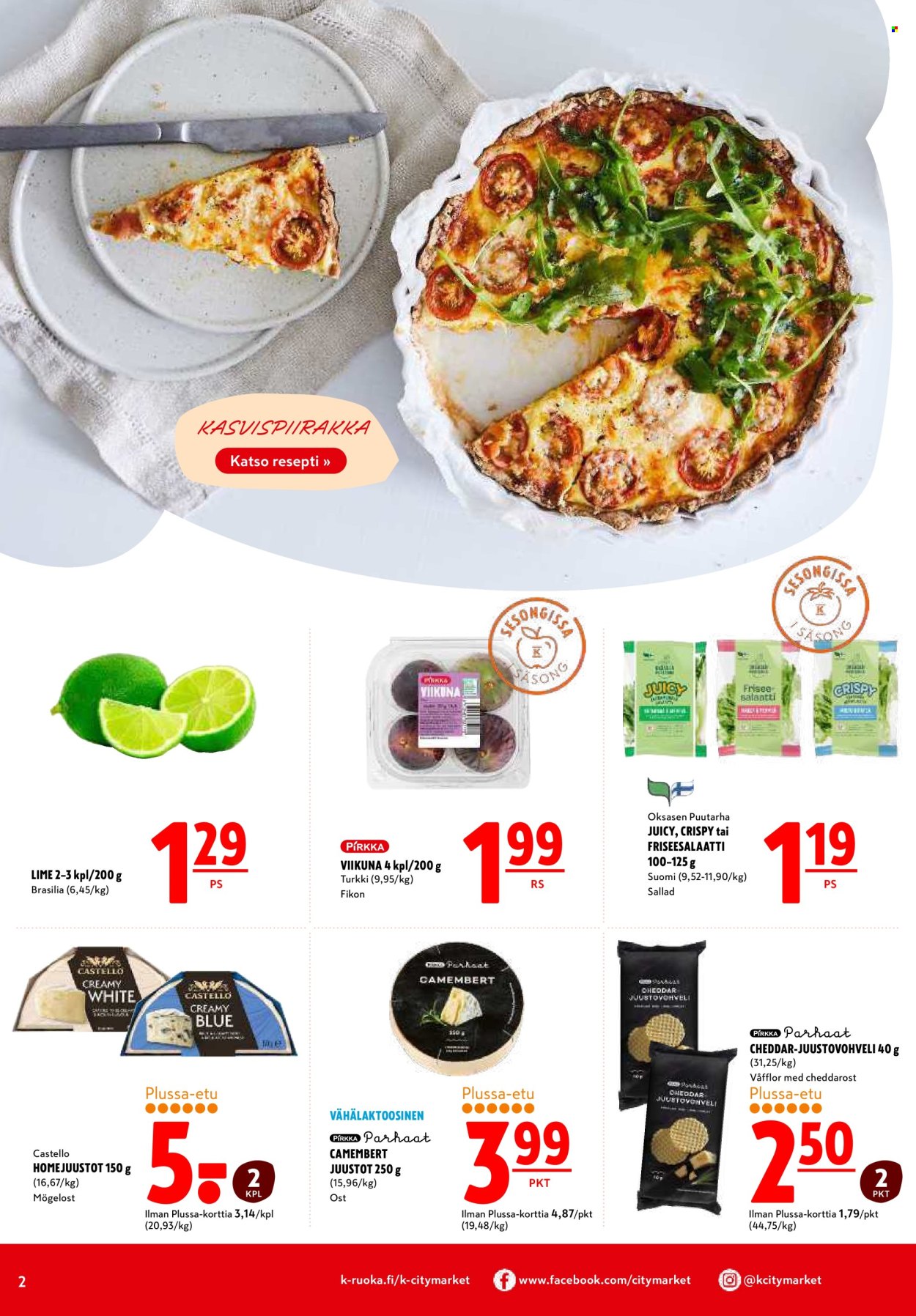 K-citymarket tarjouslehti  - 27.08.2026 - 30.08.2026. Sivu 2