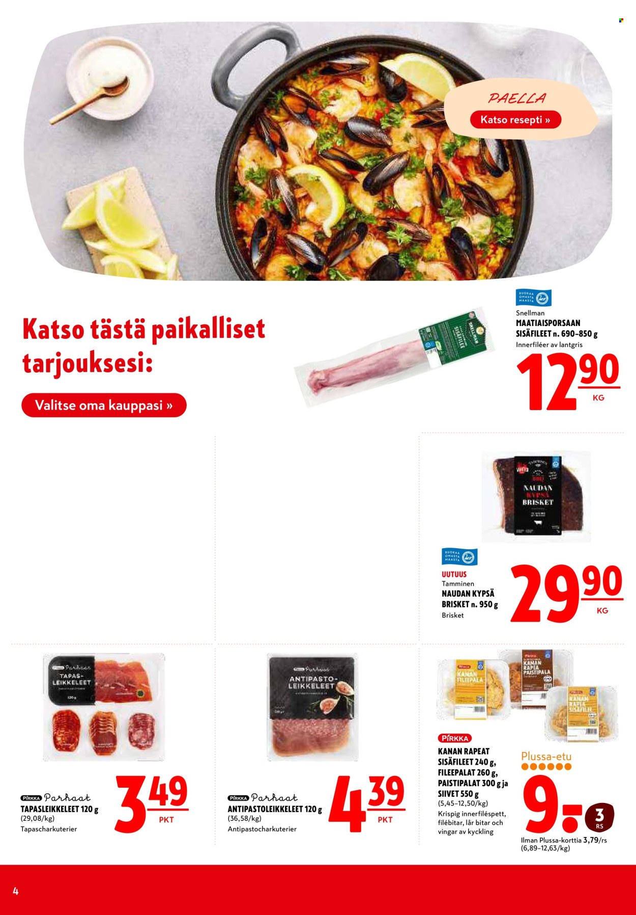 K-citymarket tarjouslehti  - 27.08.2026 - 30.08.2026. Sivu 4