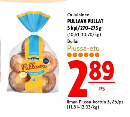 Oululainen PULLAVA PULLAT