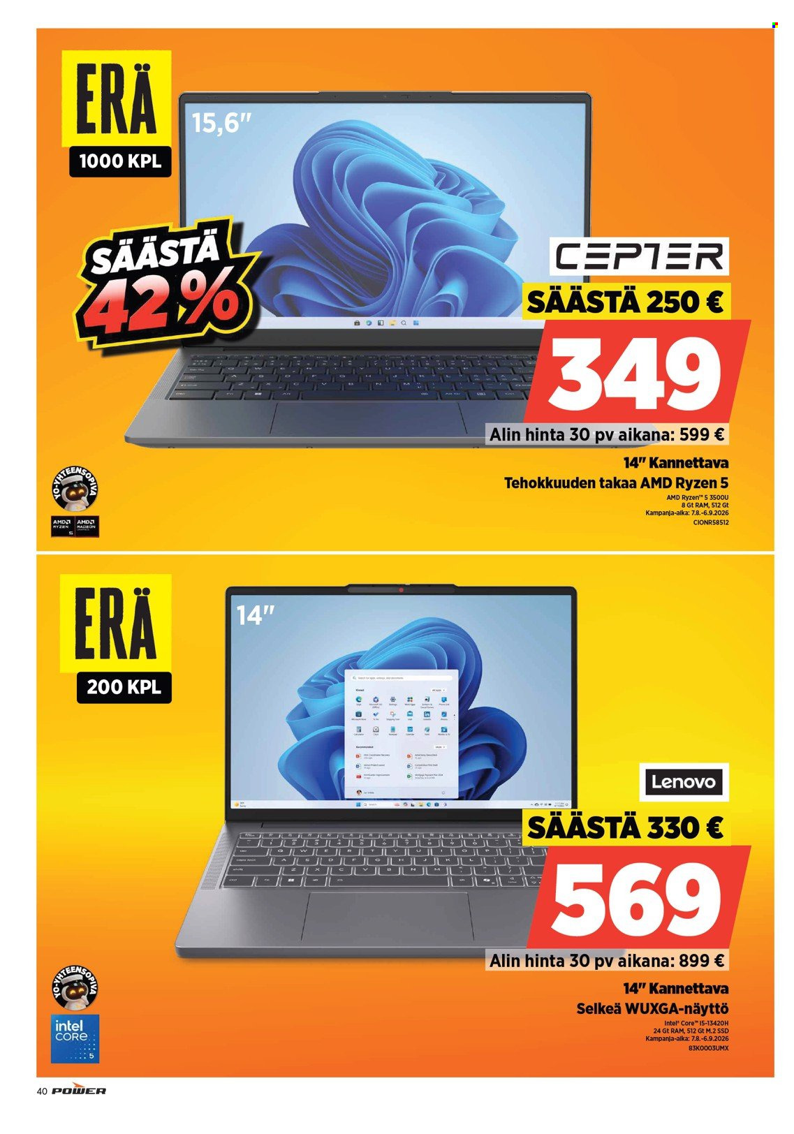 Power tarjouslehti . Sivu 40