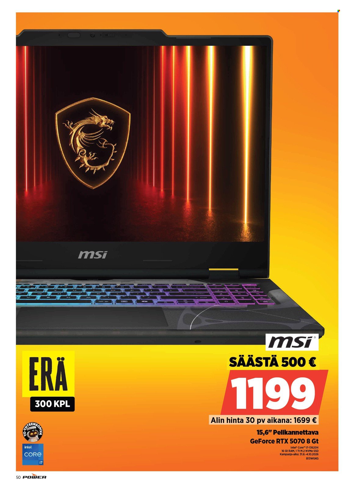 Power tarjouslehti . Sivu 50