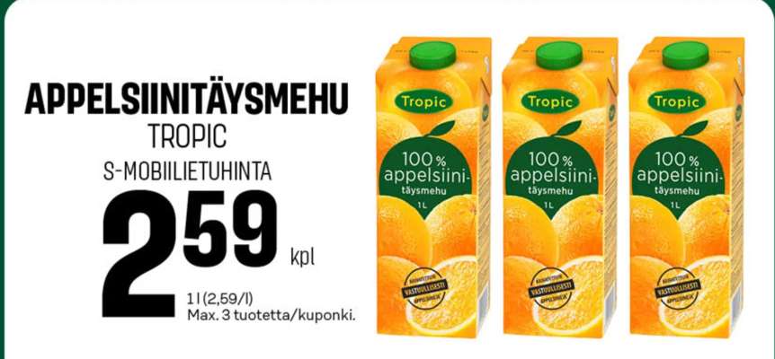 APPELSIINITÄYSMEHU