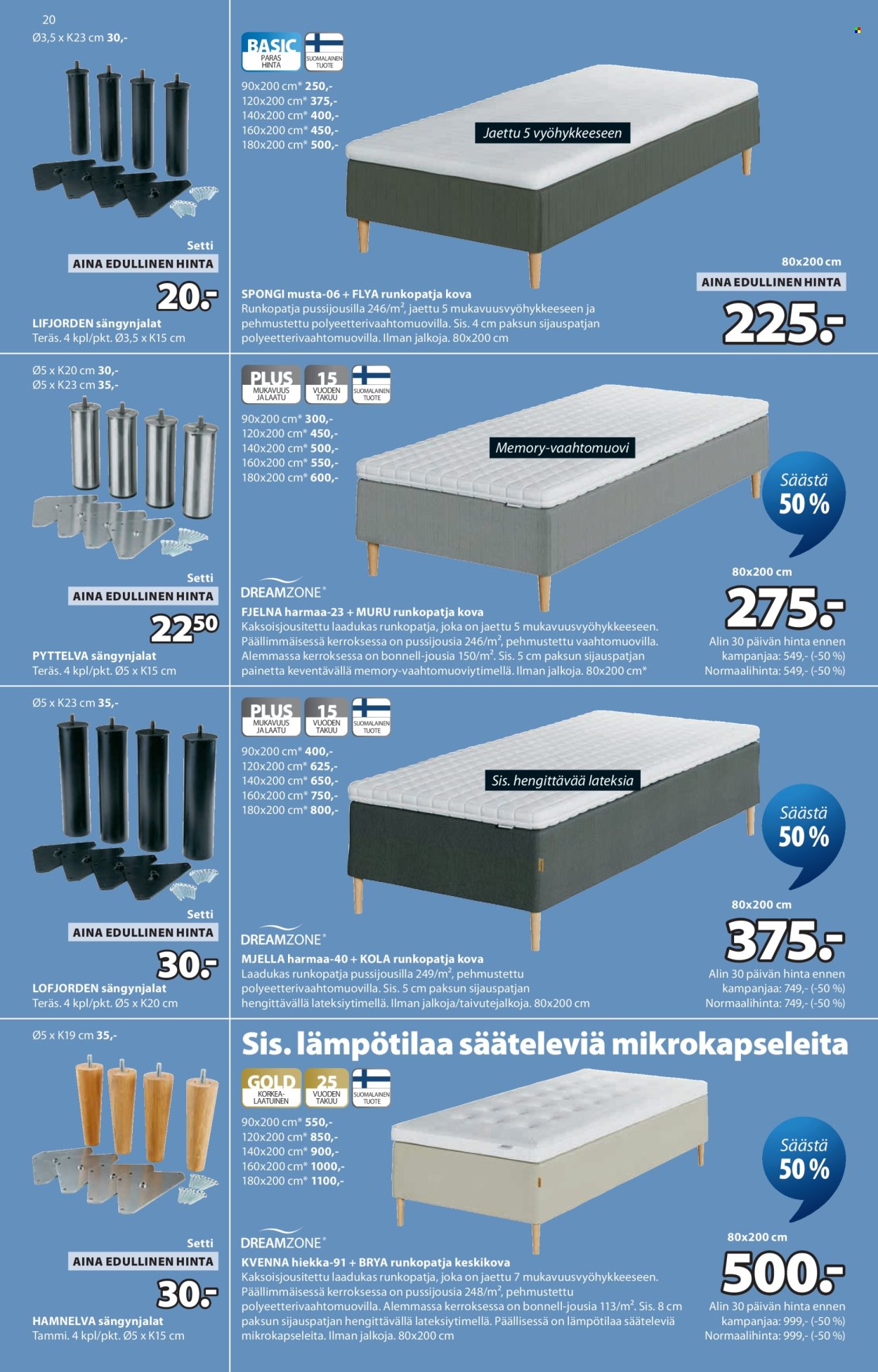 JYSK tarjouslehti  - 03.09.2026 - 14.10.2026. Sivu 20