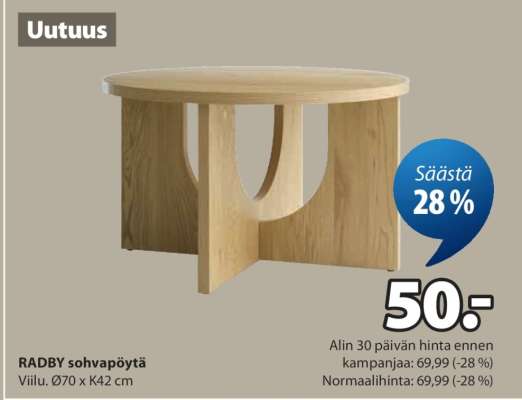 RADBY sohvapöytä