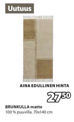 BRUNKULLA matto