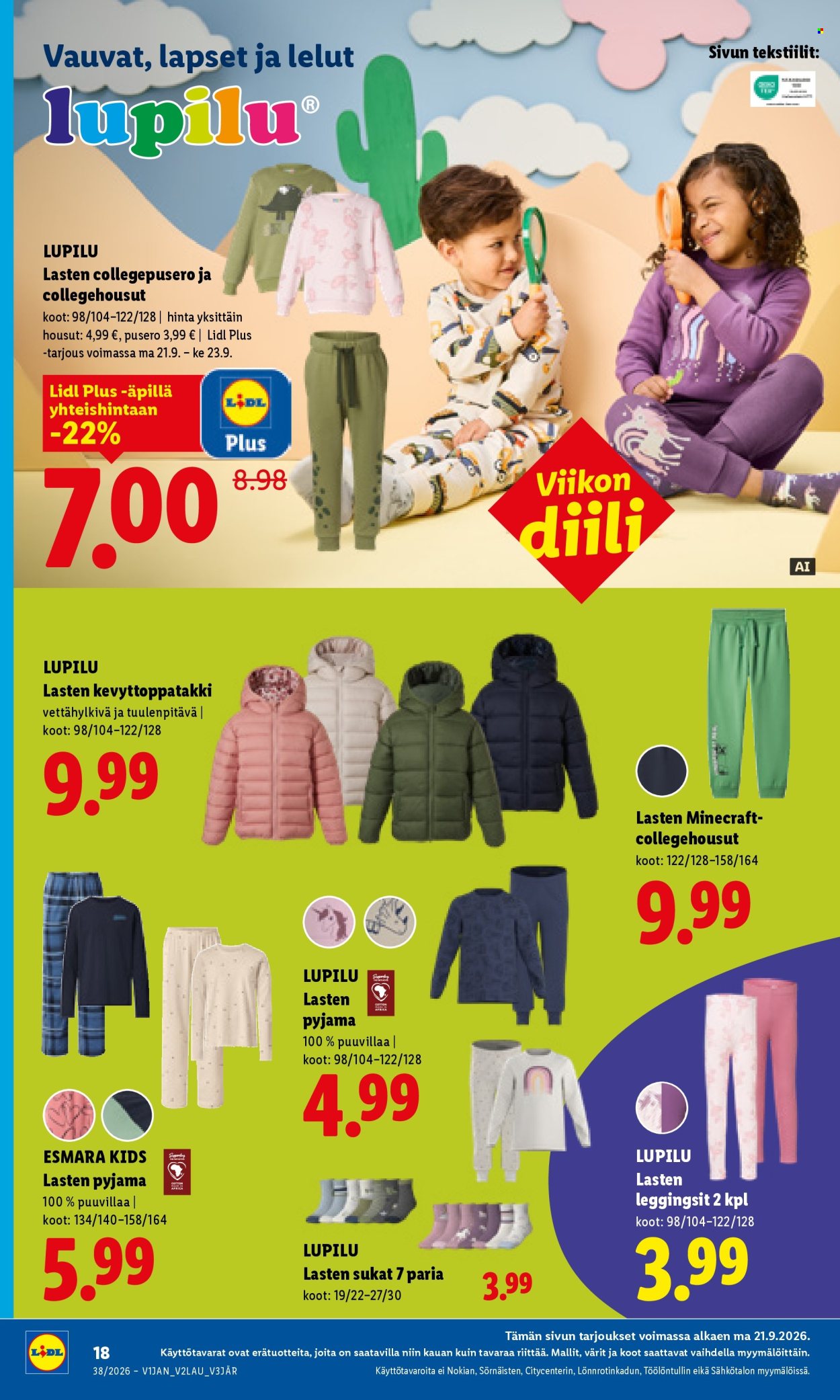Lidl tarjouslehti  - 21.09.2026 - 23.09.2026. Sivu 8