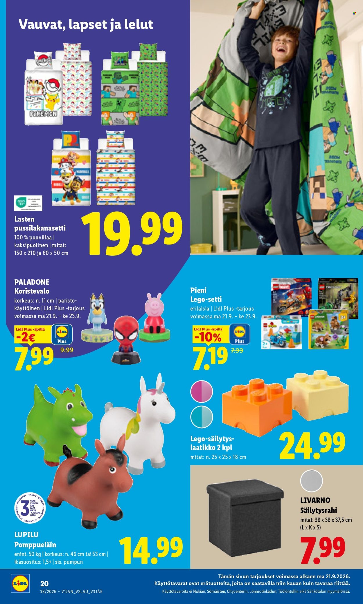 Lidl tarjouslehti  - 21.09.2026 - 23.09.2026. Sivu 10