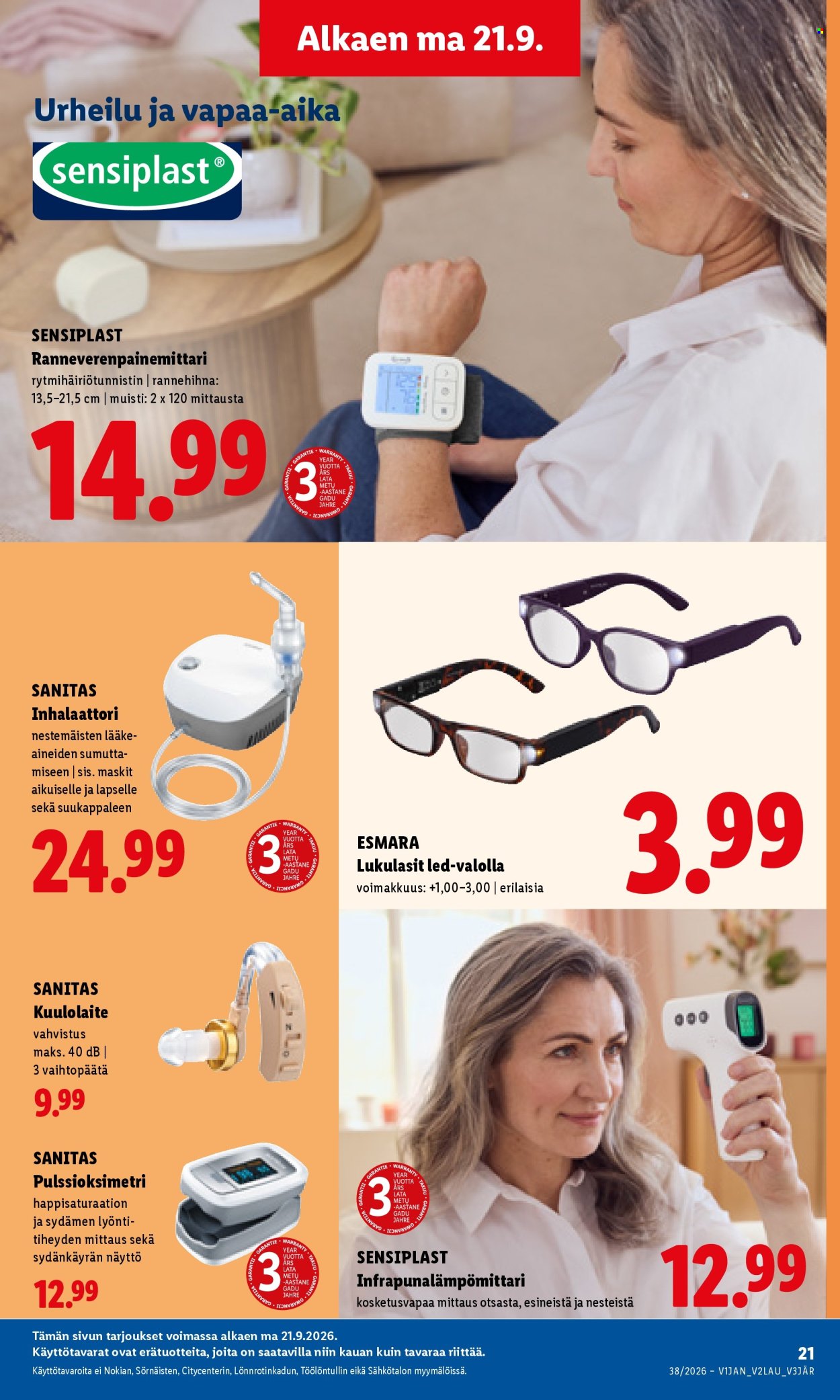 Lidl tarjouslehti  - 21.09.2026 - 23.09.2026. Sivu 11