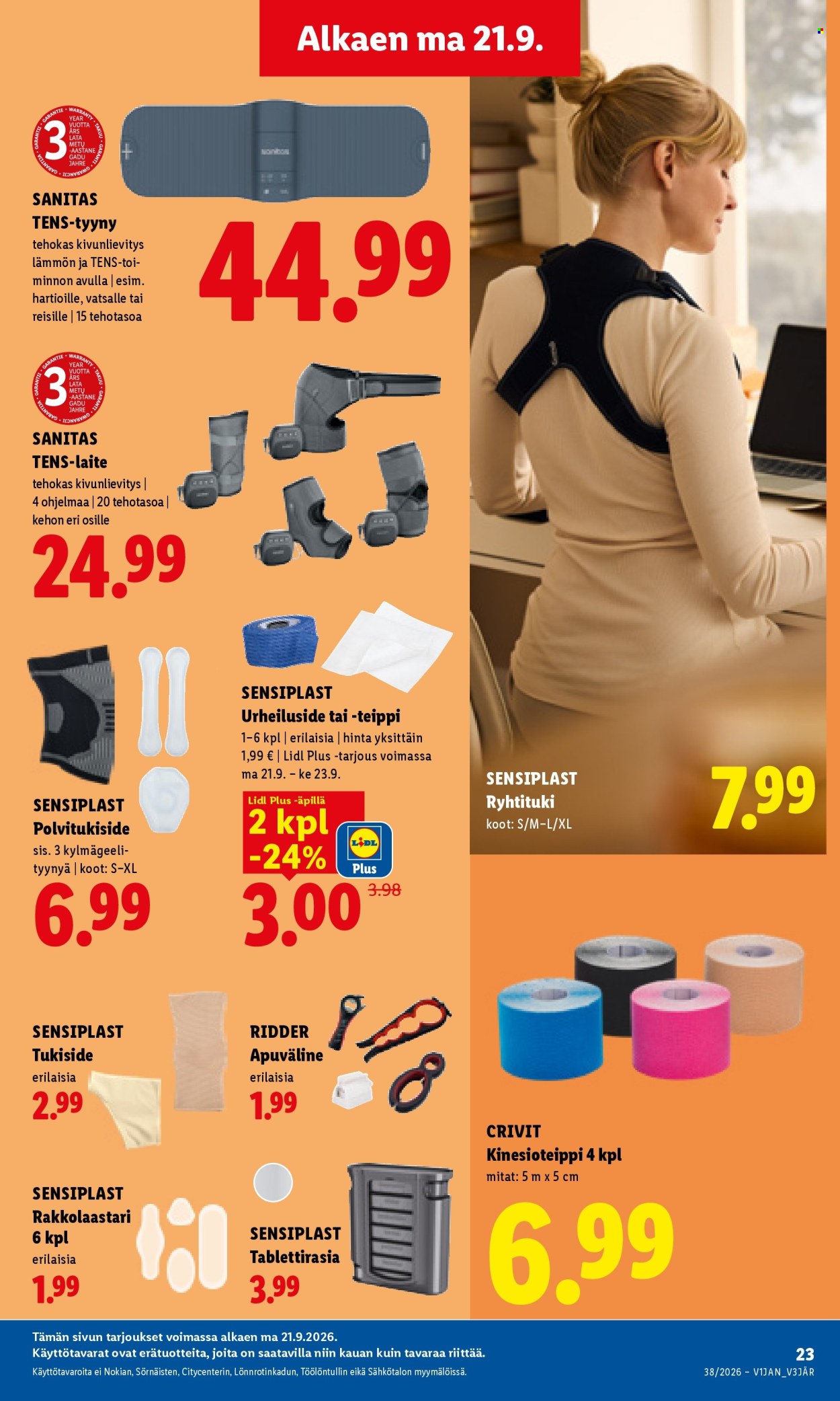 Lidl tarjouslehti  - 21.09.2026 - 23.09.2026. Sivu 13