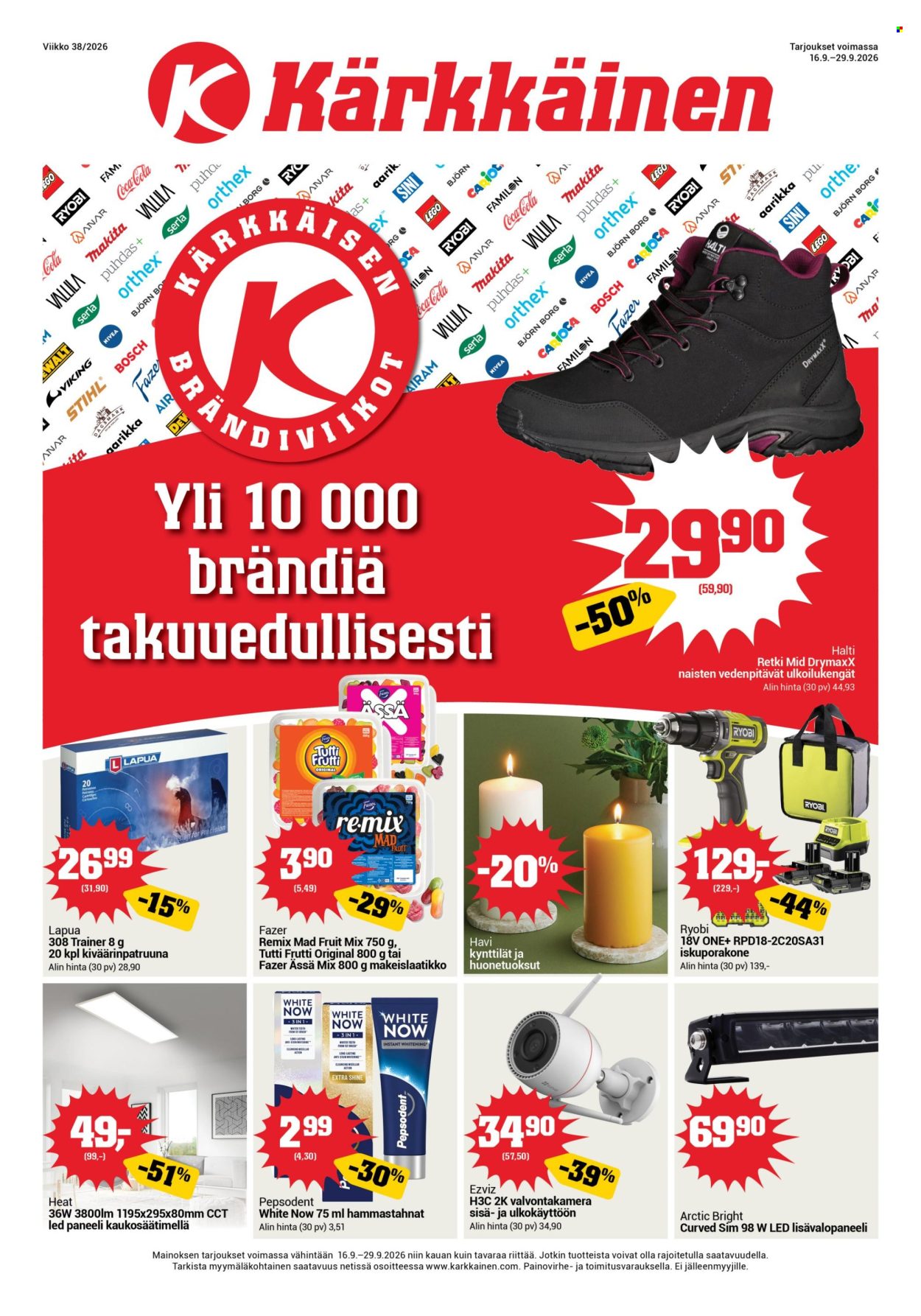 Kärkkäinen tarjouslehti  - 16.09.2026 - 29.09.2026. Sivu 1