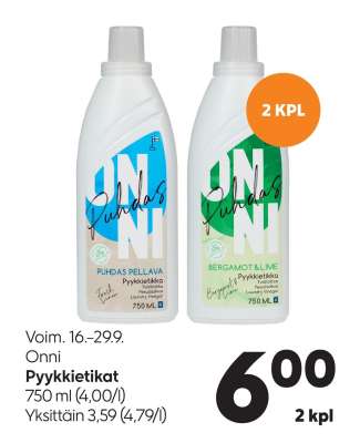 ONNI PYYKKIETIKAT