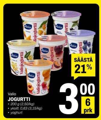 Valio JOGURTTI