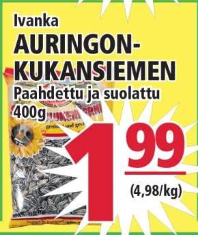 Ivanka AURINGONKUKANSIEMEN