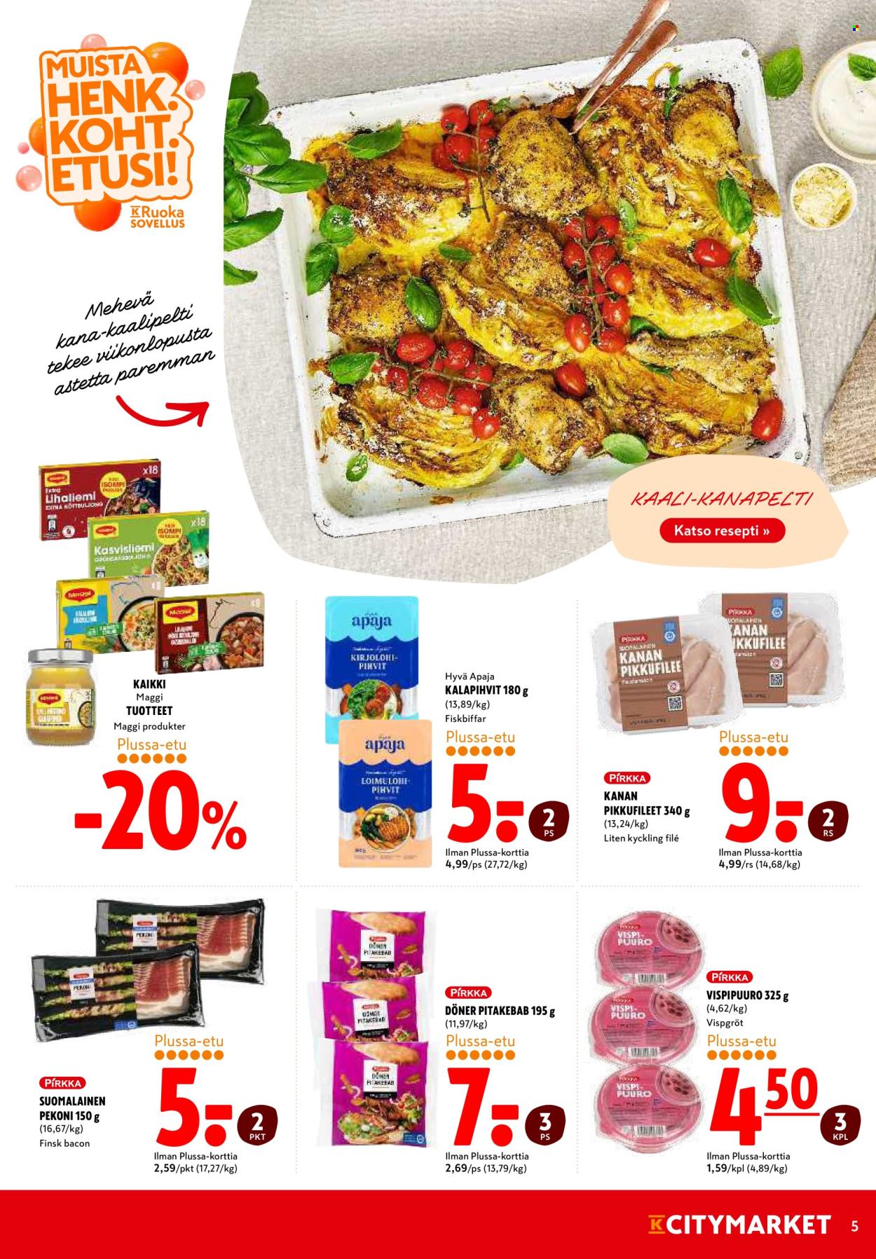 K-citymarket tarjouslehti  - 21.09.2026 - 23.09.2026. Sivu 5