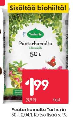 Puutarhamulta Tarhurin