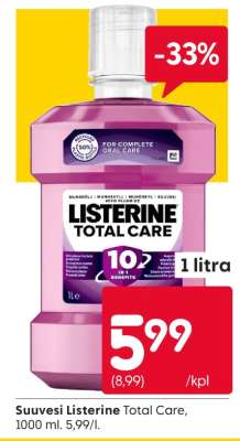 Suuvesi Listerine