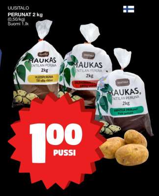 Uusitalo Perunat 2 kg