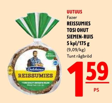 Fazer REISSUMIES TOSI OHUT SIEMEN-RUIS