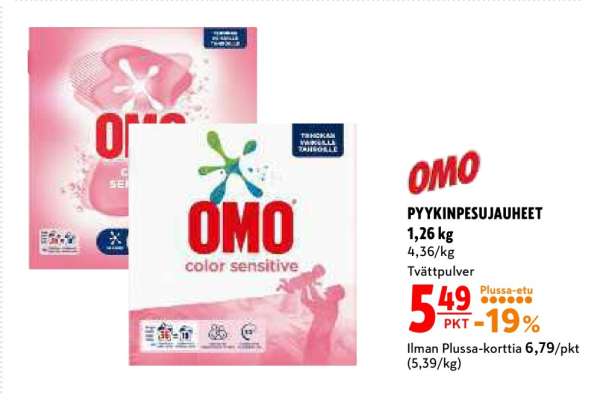 OMO PYYKINPESUAINEET
