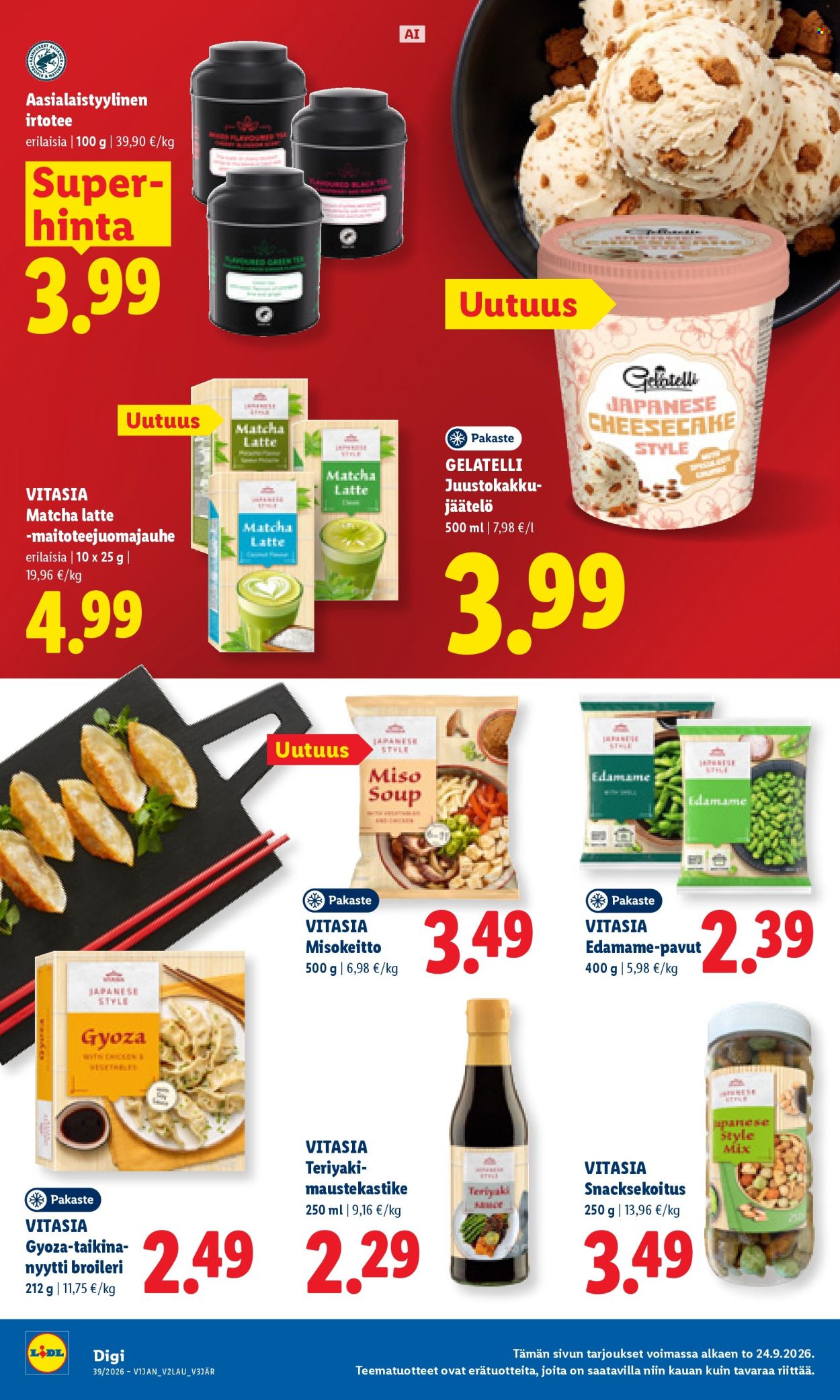 Lidl tarjouslehti  - 24.09.2026 - 27.09.2026. Sivu 10