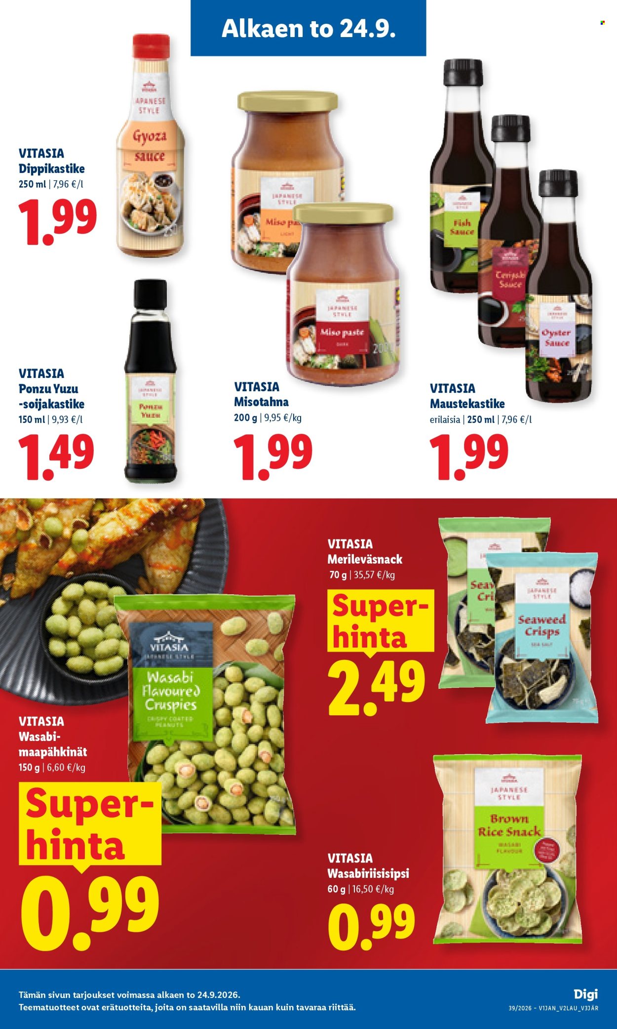 Lidl tarjouslehti  - 24.09.2026 - 27.09.2026. Sivu 13
