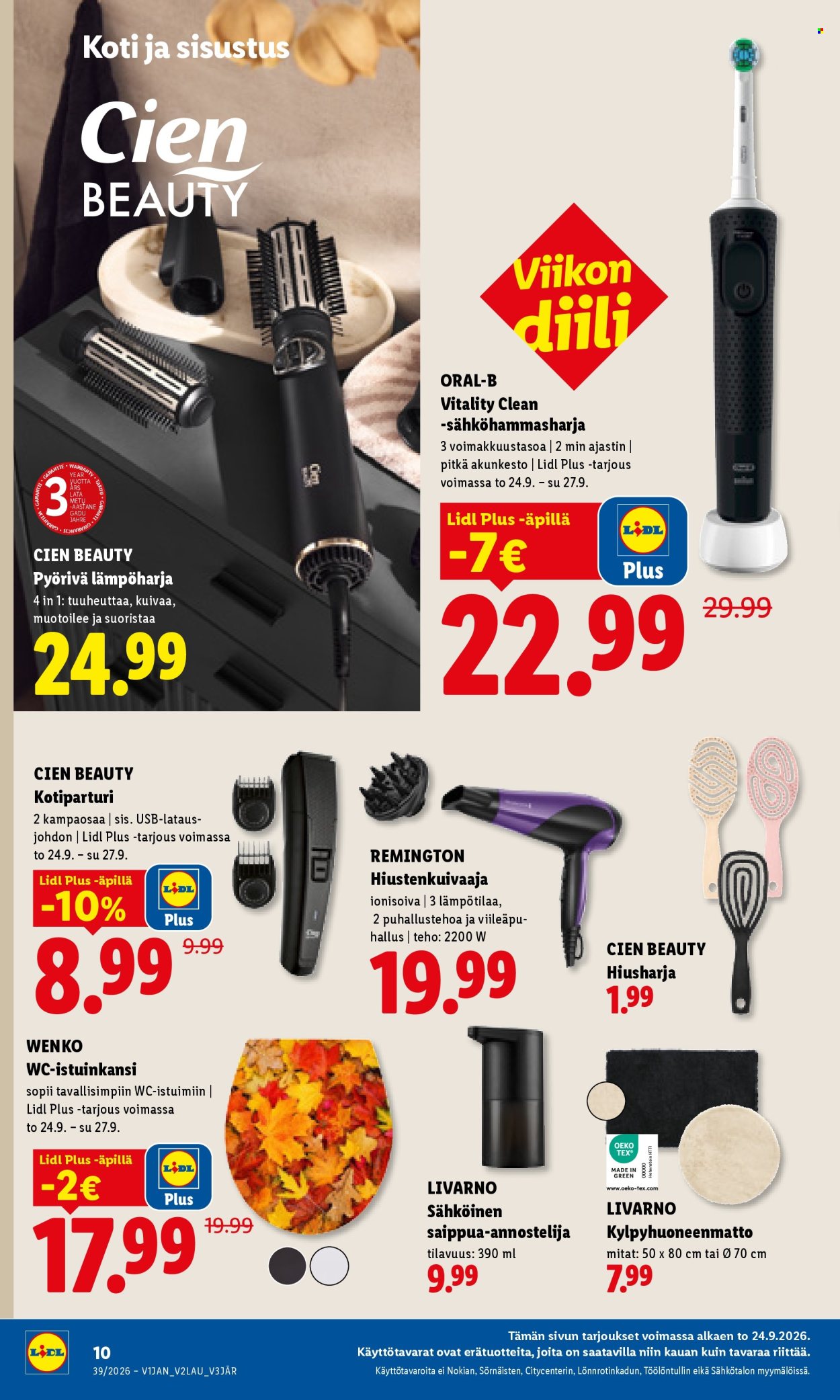 Lidl tarjouslehti  - 24.09.2026 - 27.09.2026. Sivu 14