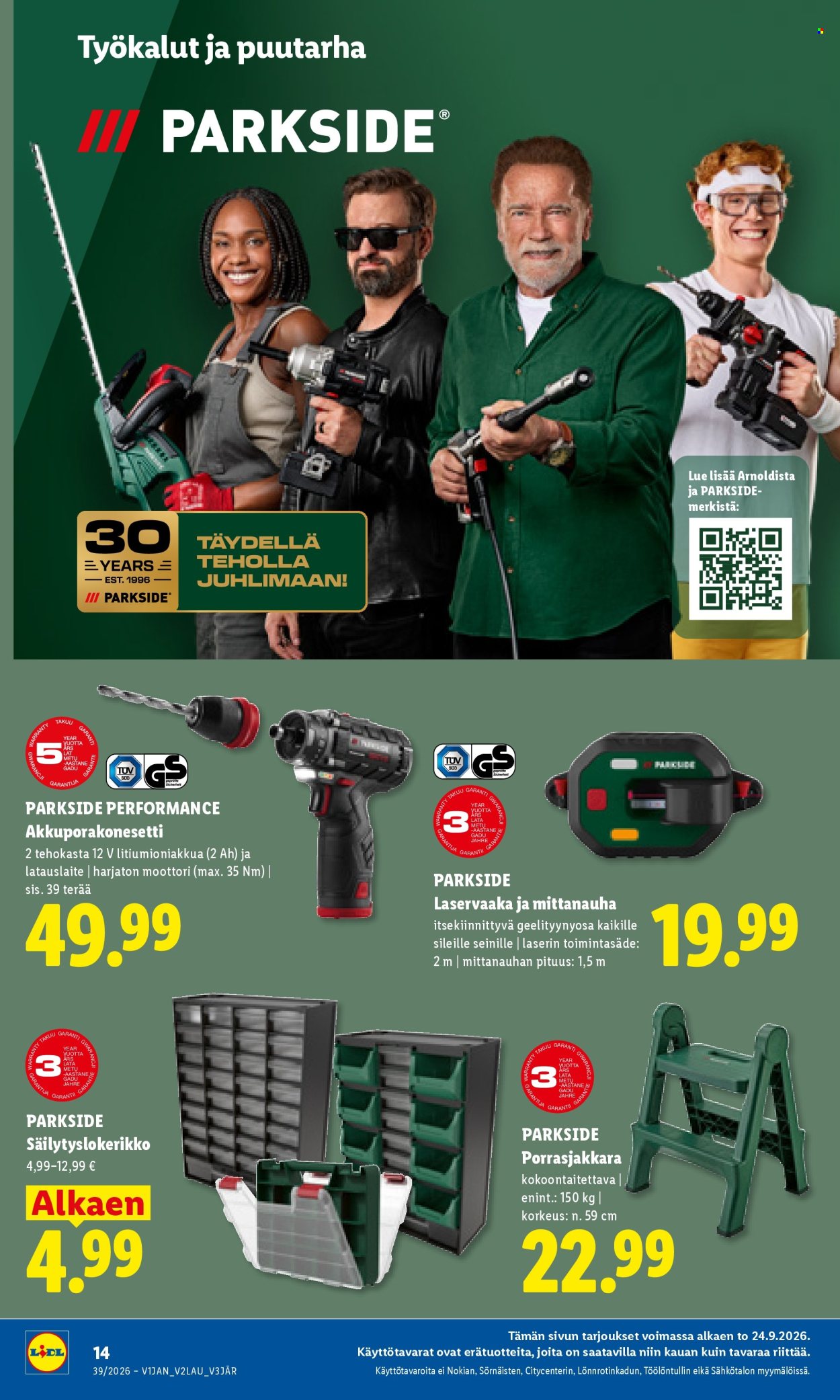 Lidl tarjouslehti  - 24.09.2026 - 27.09.2026. Sivu 18