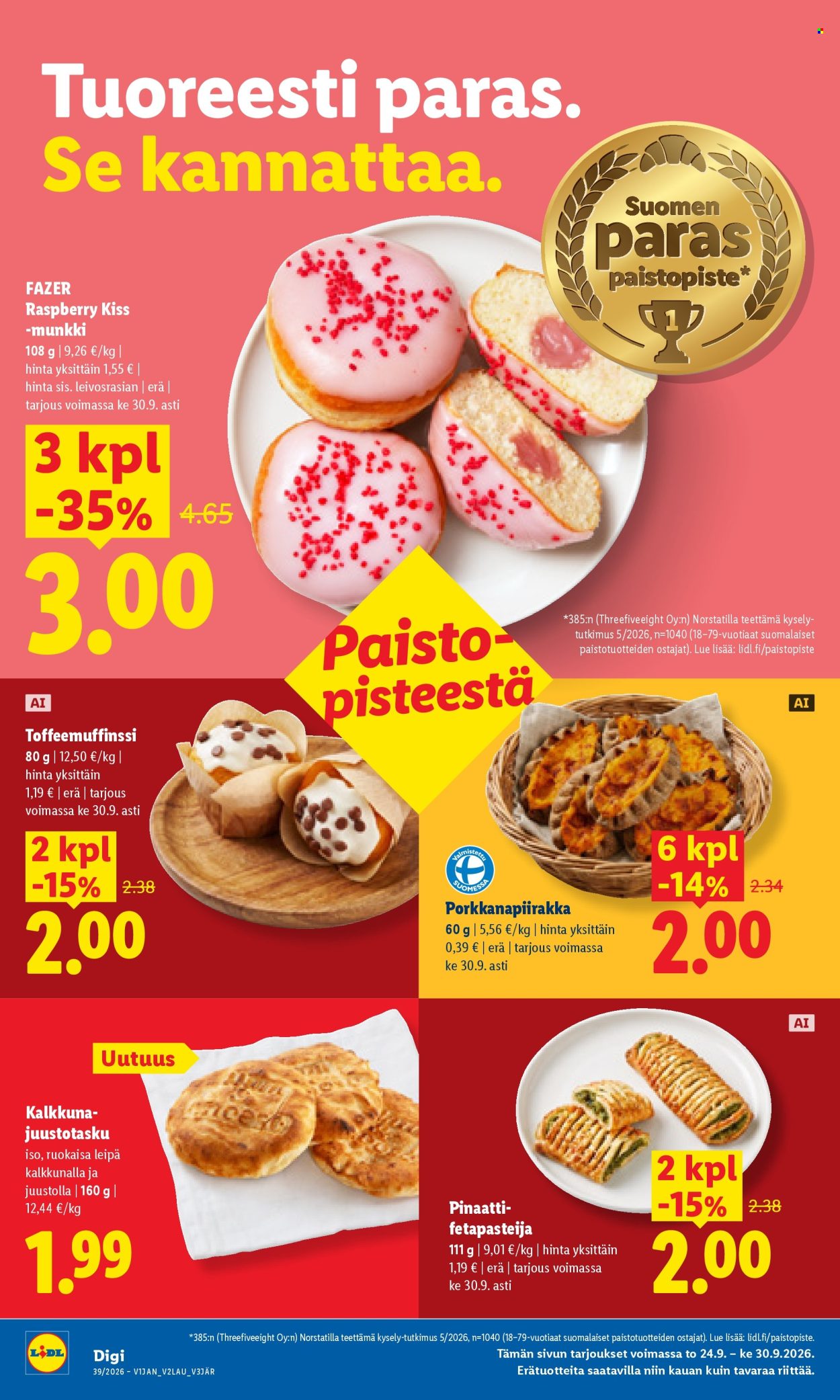 Lidl tarjouslehti  - 28.09.2026 - 30.09.2026. Sivu 6