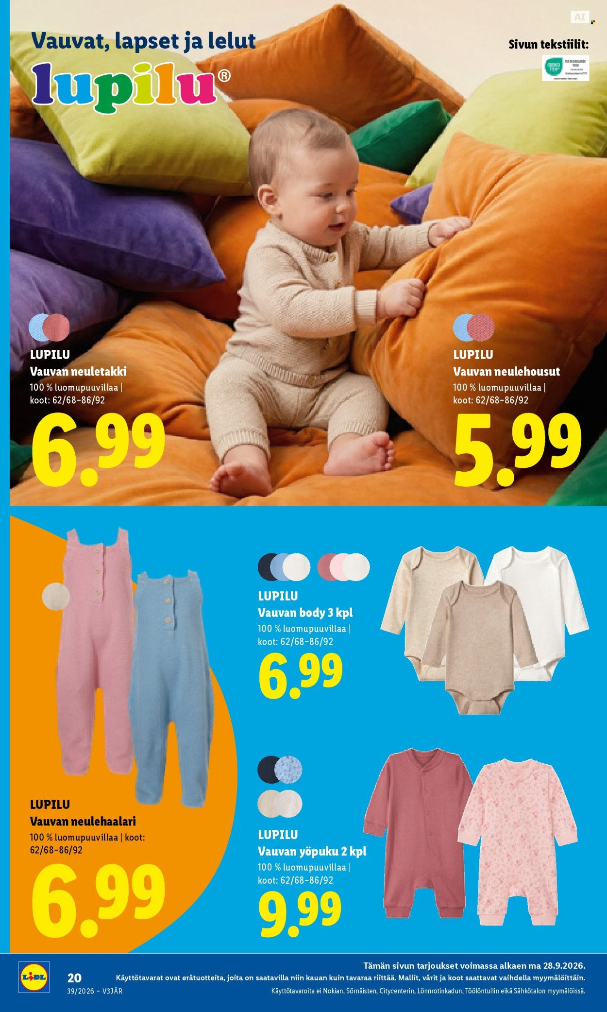 Lidl tarjouslehti  - 28.09.2026 - 30.09.2026. Sivu 10