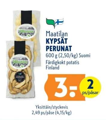 Maatilan KYPSÄT PERUNAT