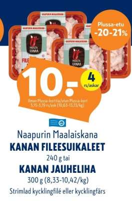 Naapurin Maalaiskana KANAN FILEESUIKALEET