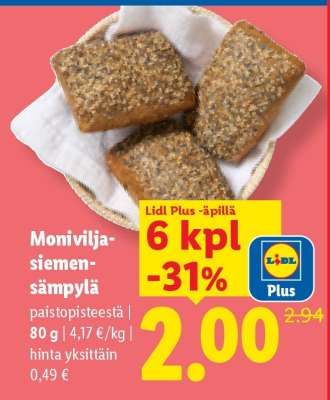 Monivilja-siemensämpylä