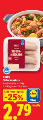 REILU Siskonmakkara
