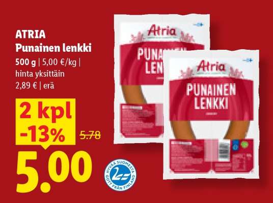 ATRIA Punainen lenkki