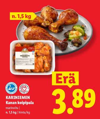 KARNIEMEN Kanan koipipala