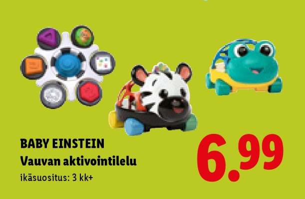 BABY EINSTEIN Vauvan aktivointilelu