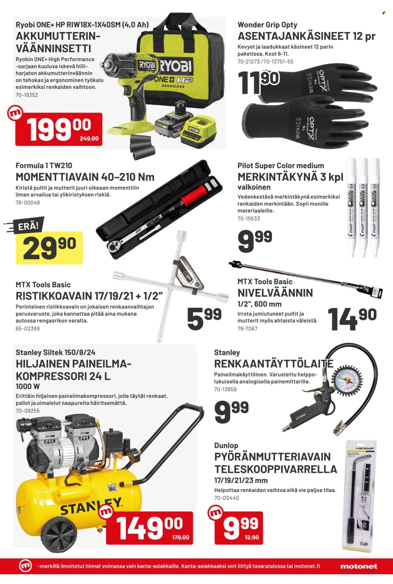 Motonet tarjouslehti  - 23.09.2026 - 20.10.2026. Sivu 5