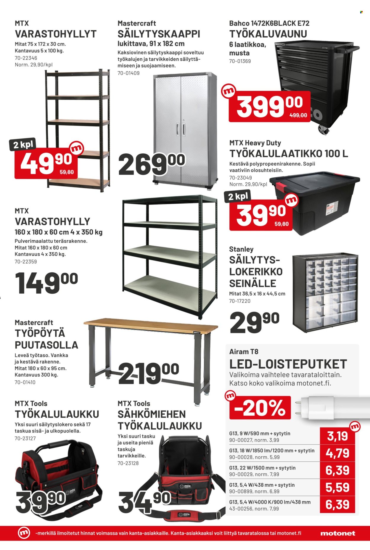 Motonet tarjouslehti  - 23.09.2026 - 20.10.2026. Sivu 7