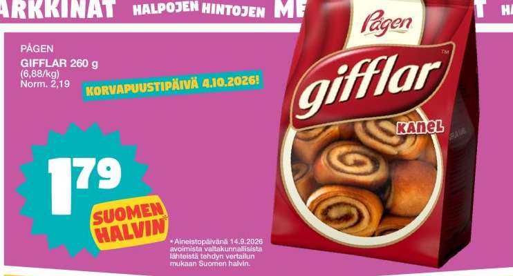 PÅGEN GIFFLAR 260 g