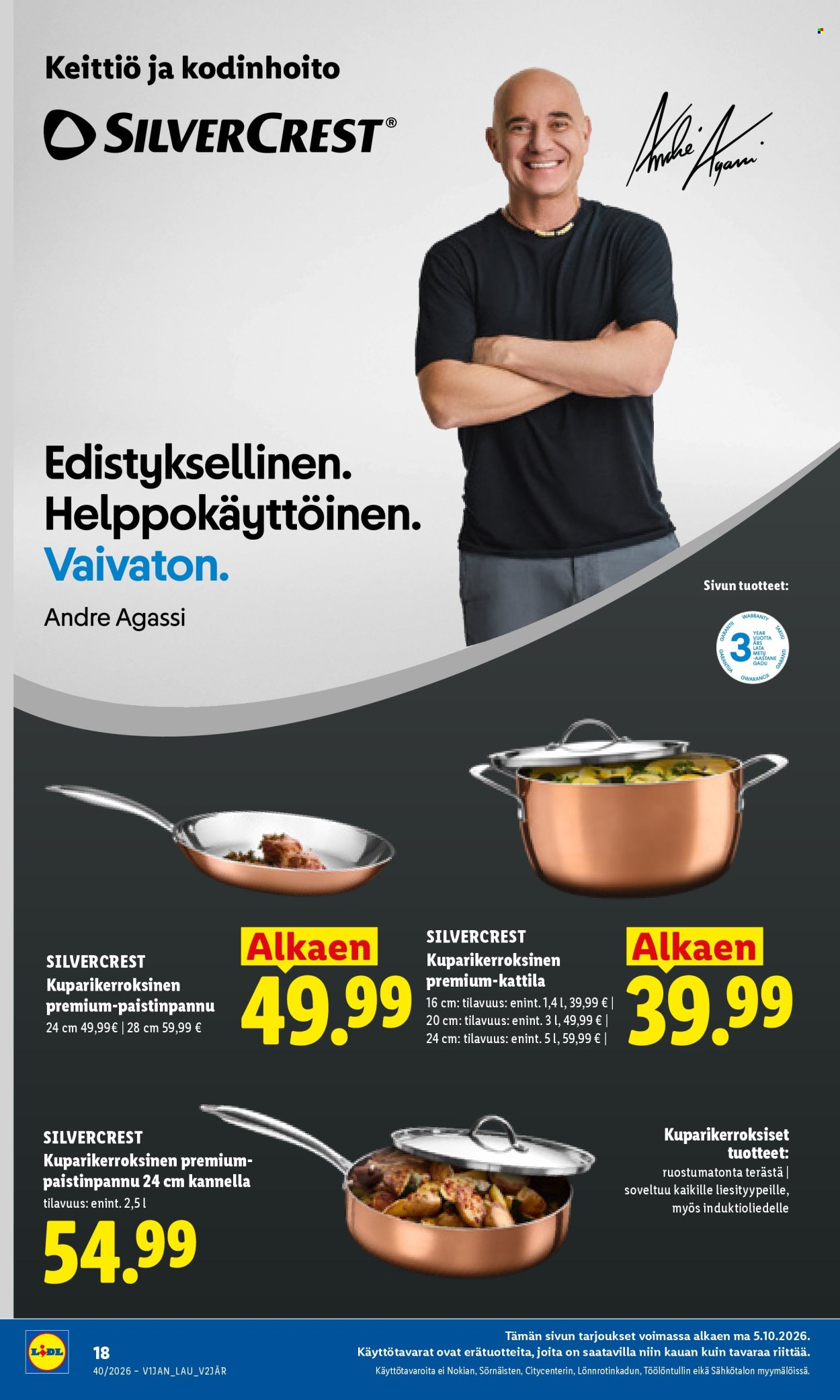 Lidl tarjouslehti  - 05.10.2026 - 07.10.2026. Sivu 8