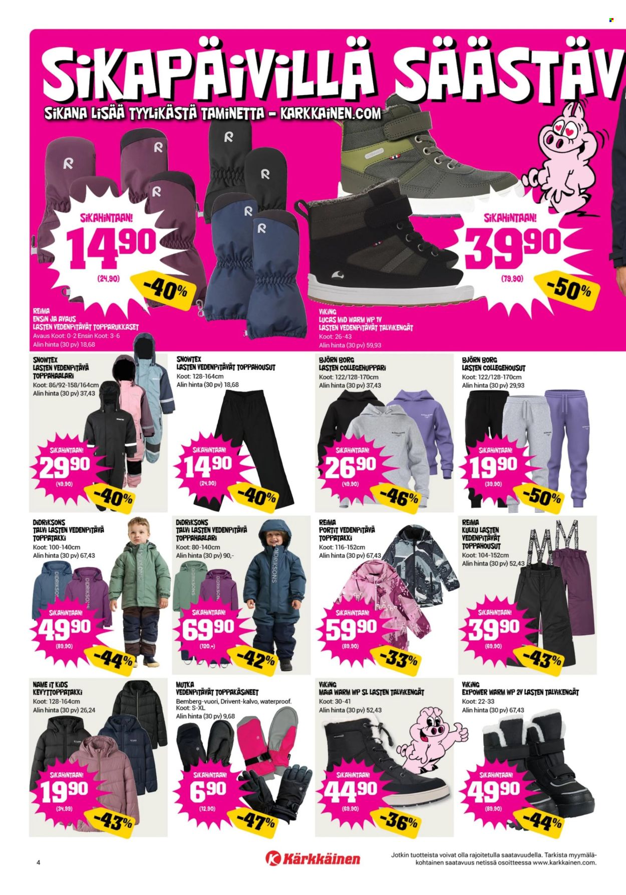 Kärkkäinen tarjouslehti  - 30.09.2026 - 13.10.2026. Sivu 4