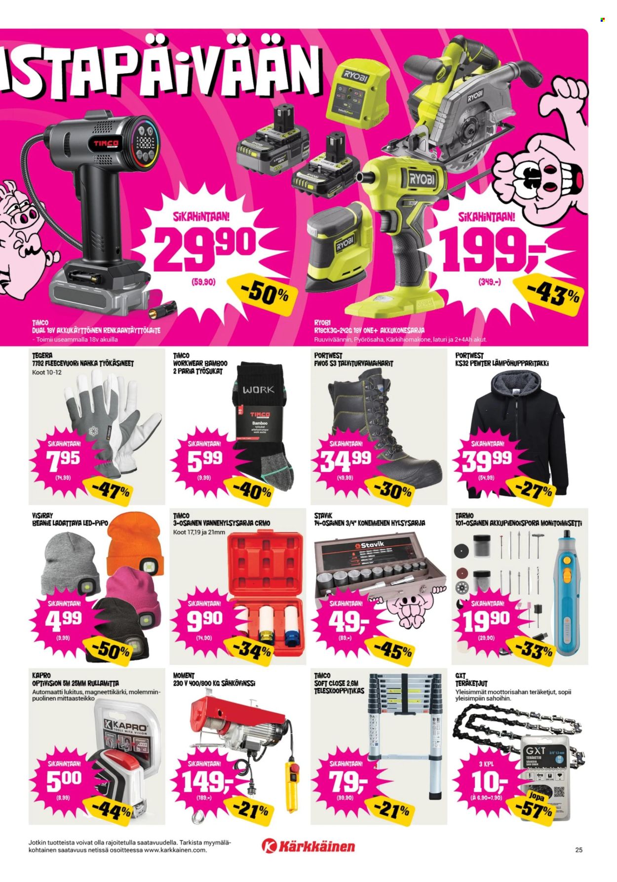 Kärkkäinen tarjouslehti  - 30.09.2026 - 13.10.2026. Sivu 25